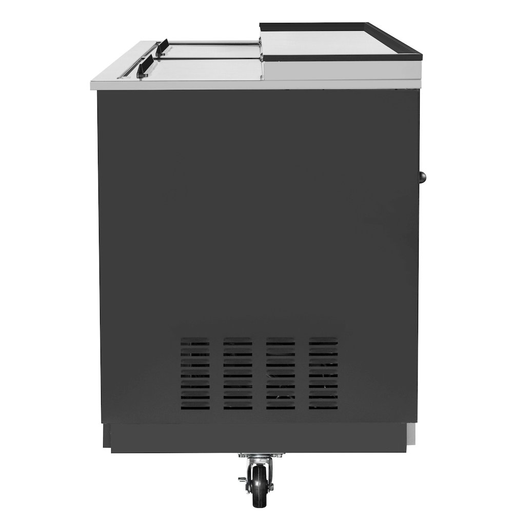 50 in. Commercial Glass Froster in Black Steel, ETL Listed, 14 cu. ft.. Picture 6