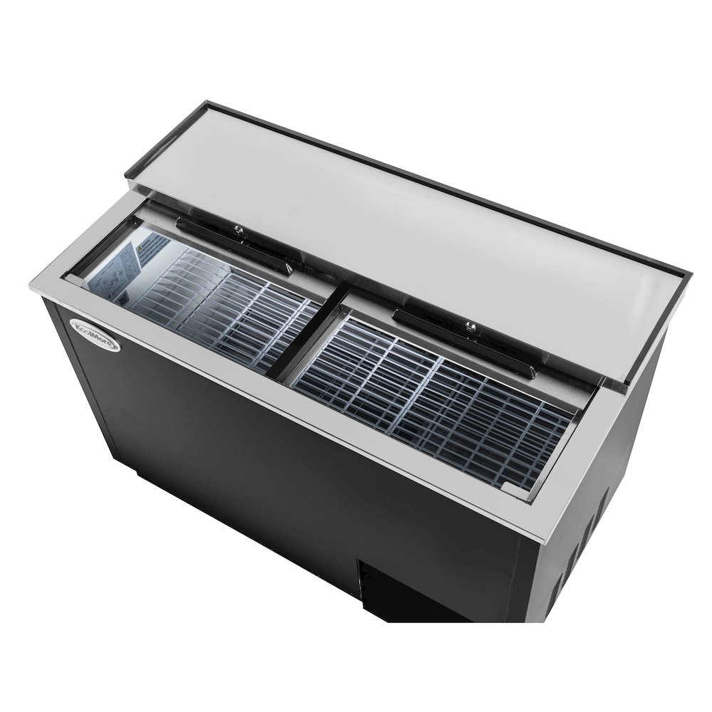 50 in. Commercial Glass Froster in Black Steel, ETL Listed, 14 cu. ft.. Picture 7