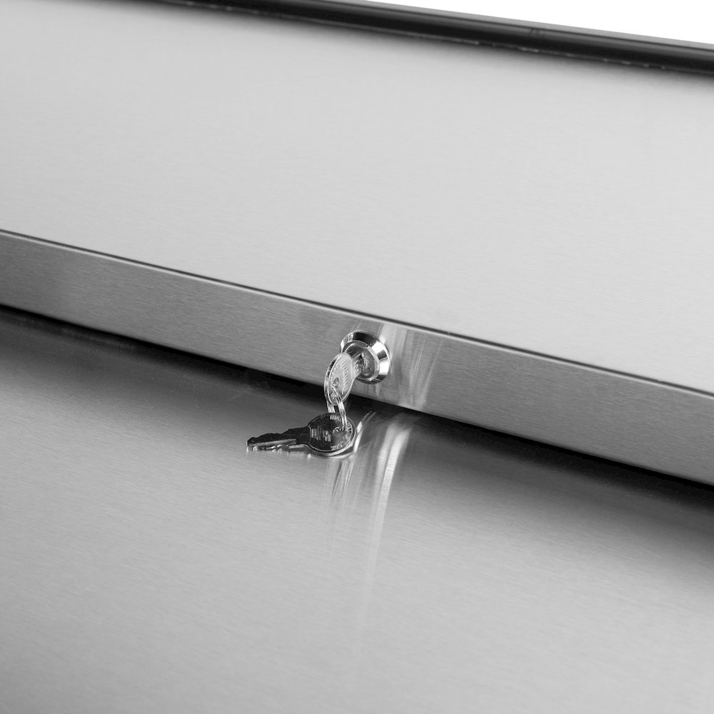 50 in. Commercial Glass Froster in Black Steel, ETL Listed, 14 cu. ft.. Picture 10