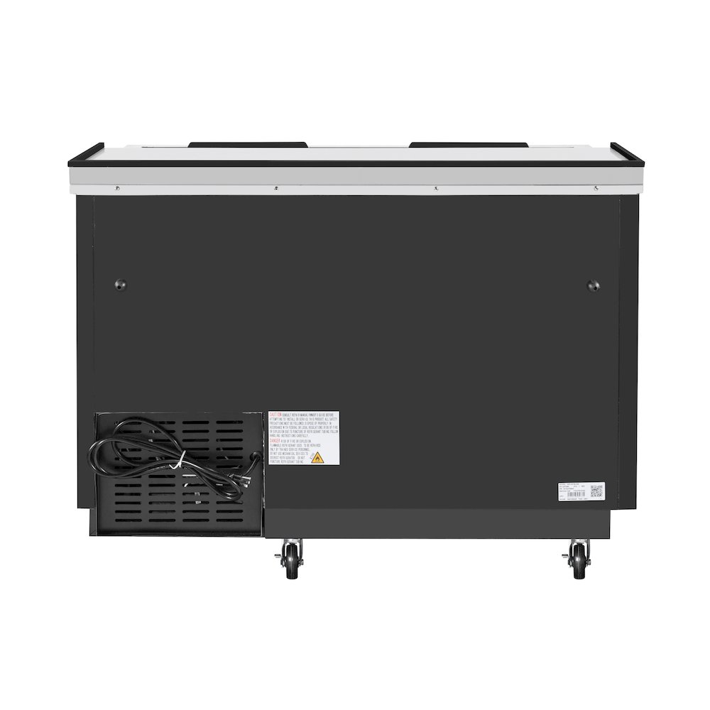 50 in. Commercial Glass Froster in Black Steel, ETL Listed, 14 cu. ft.. Picture 11