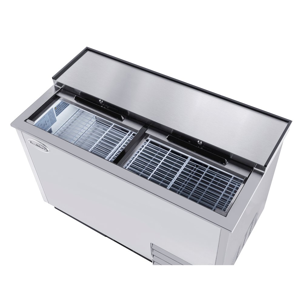 50 in. Commercial Glass Froster in Stainless Steel, ETL Listed, 14 cu. ft.. Picture 7