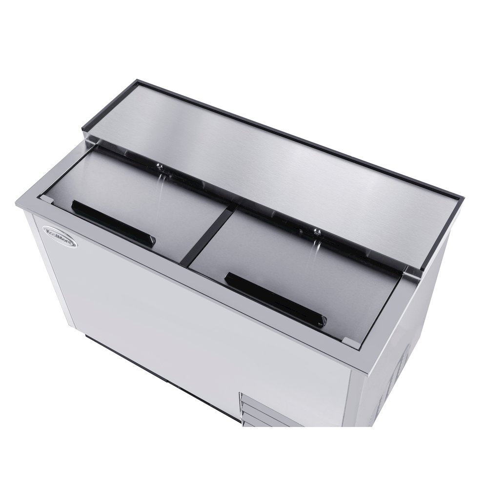 50 in. Commercial Glass Froster in Stainless Steel, ETL Listed, 14 cu. ft.. Picture 8