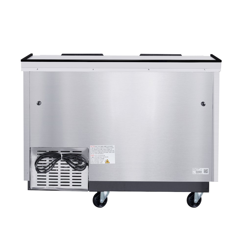 50 in. Commercial Glass Froster in Stainless Steel, ETL Listed, 14 cu. ft.. Picture 11