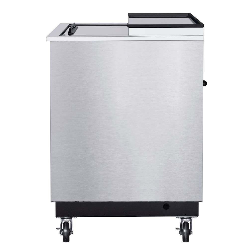 25 in. Commercial Glass Froster in Stainless Steel, ETL Listed, 5 cu. ft.. Picture 6