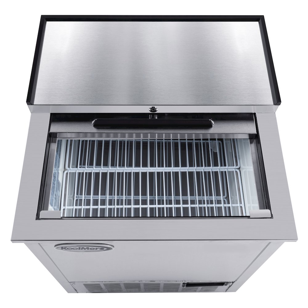 25 in. Commercial Glass Froster in Stainless Steel, ETL Listed, 5 cu. ft.. Picture 7