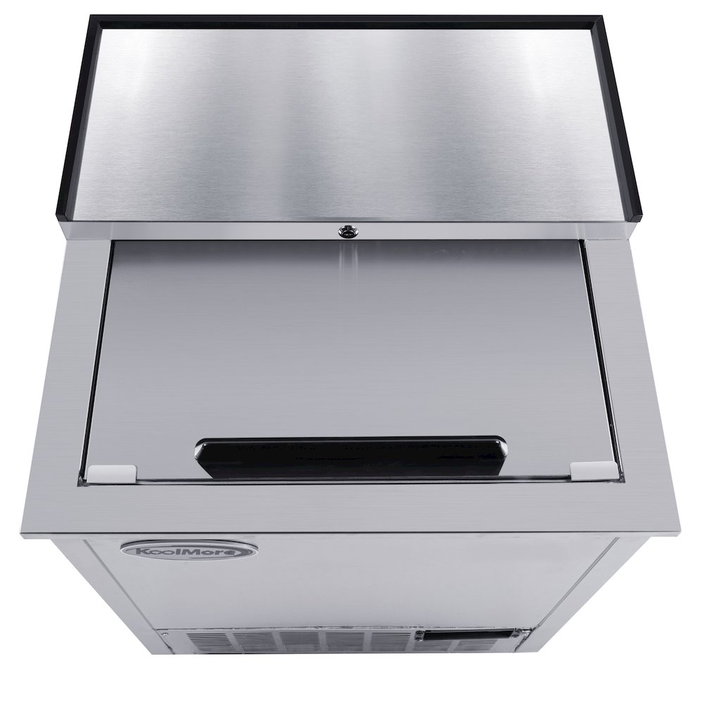 25 in. Commercial Glass Froster in Stainless Steel, ETL Listed, 5 cu. ft.. Picture 8