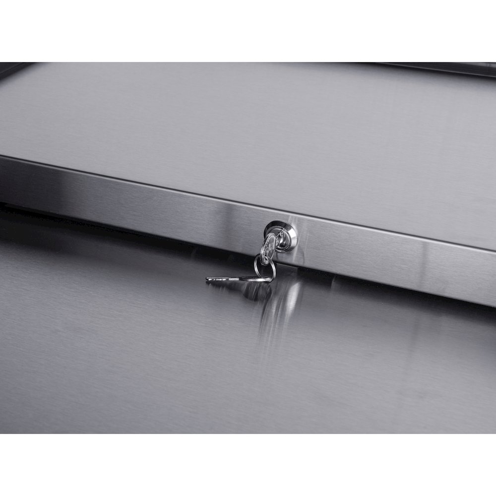 25 in. Commercial Glass Froster in Stainless Steel, ETL Listed, 5 cu. ft.. Picture 9