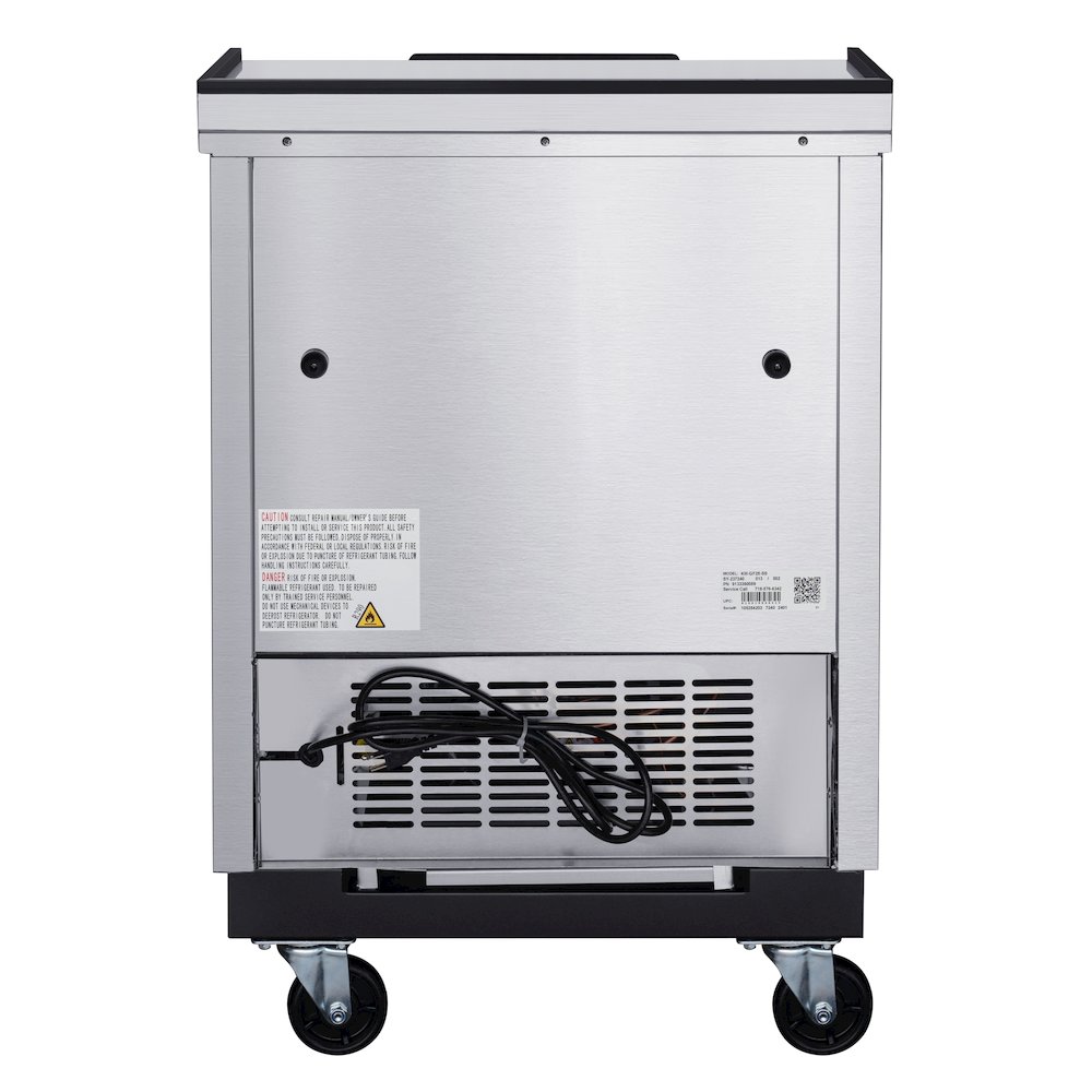 25 in. Commercial Glass Froster in Stainless Steel, ETL Listed, 5 cu. ft.. Picture 11