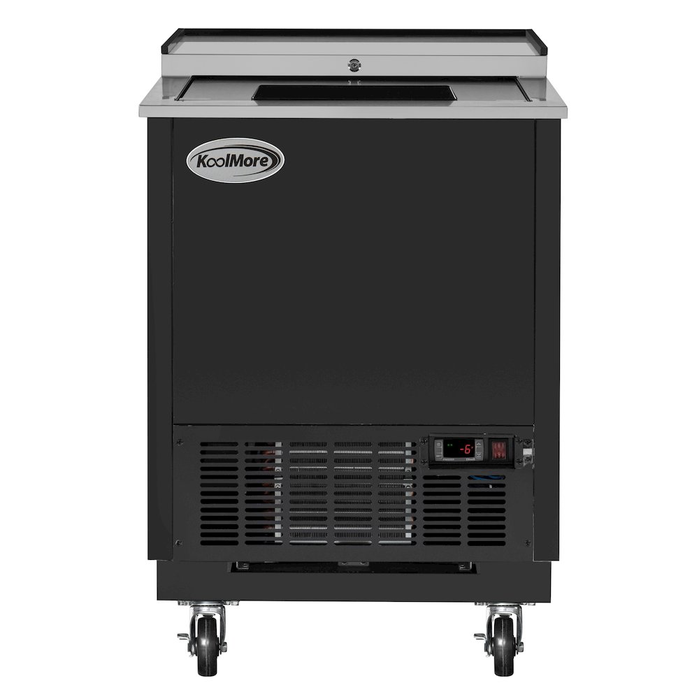25 in. Commercial Glass Froster in Black Steel, ETL Listed, 5 cu. ft.. Picture 3
