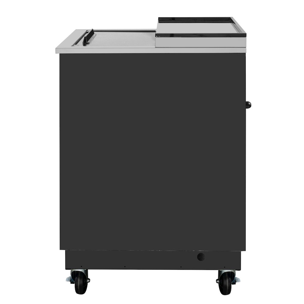 25 in. Commercial Glass Froster in Black Steel, ETL Listed, 5 cu. ft.. Picture 6