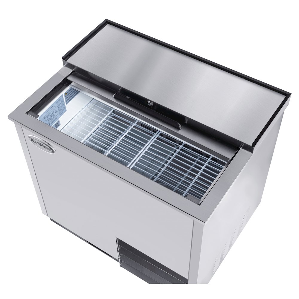 36 in. Commercial Glass Froster in Stainless Steel, ETL Listed, 9 cu. ft.. Picture 7