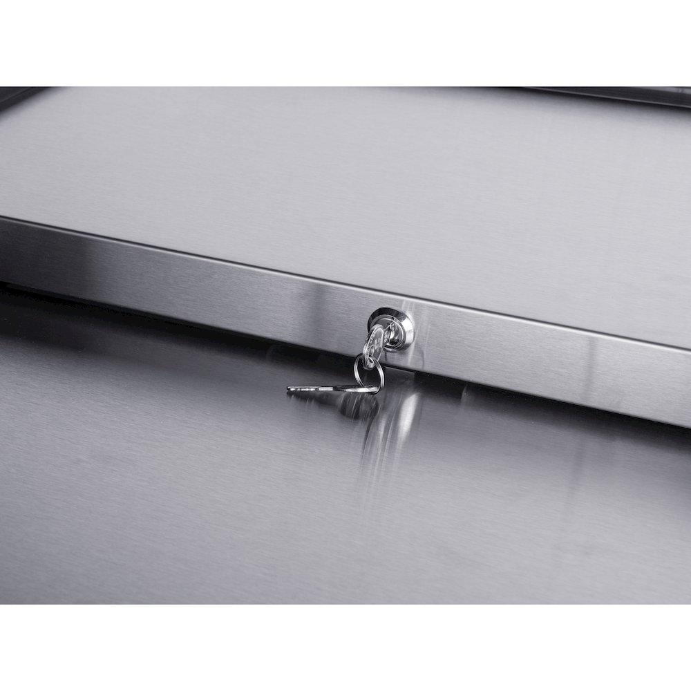 36 in. Commercial Glass Froster in Stainless Steel, ETL Listed, 9 cu. ft.. Picture 9