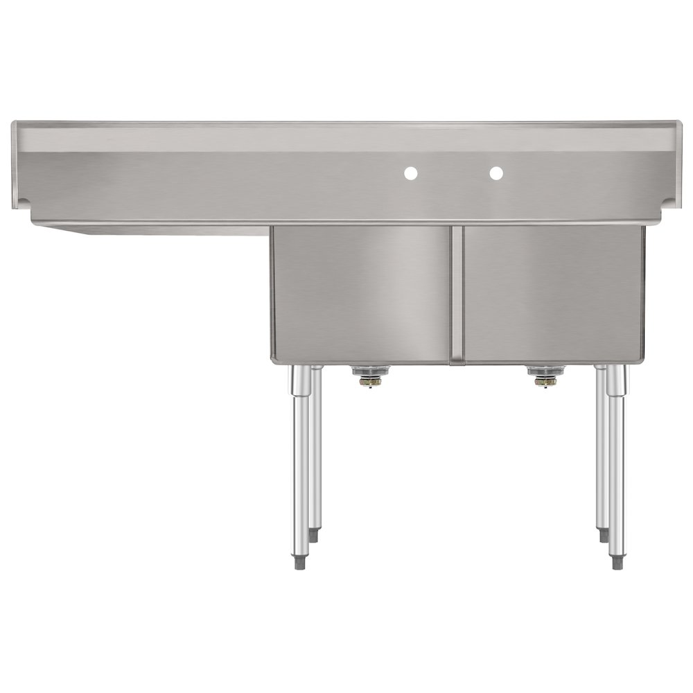 63 in. 18-Gauge 2-Compartment Sink. Picture 10