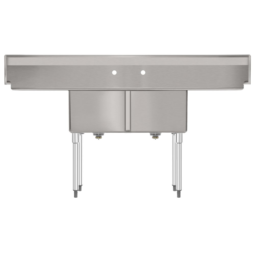 72 in. 18-Gauge 2-Compartment Sink. Picture 10