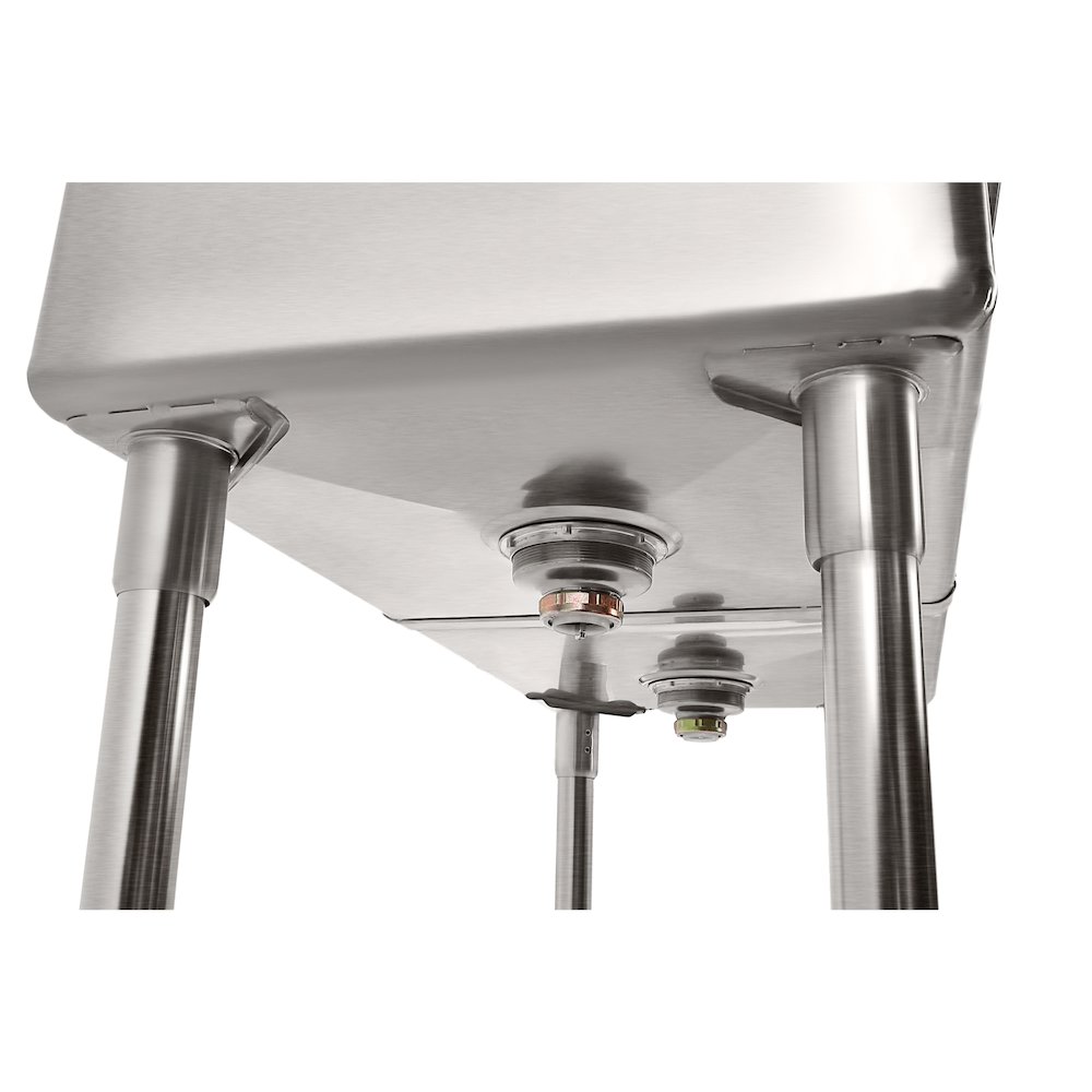 57 in. 18-Gauge 2-Compartment Sink. Picture 9
