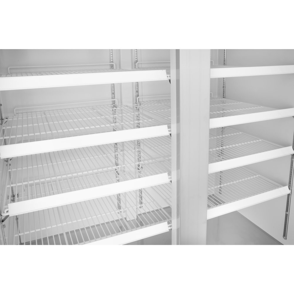 54 in. Two Glass Door Convertible Reach-In Refrigerator/Freezer. Picture 8