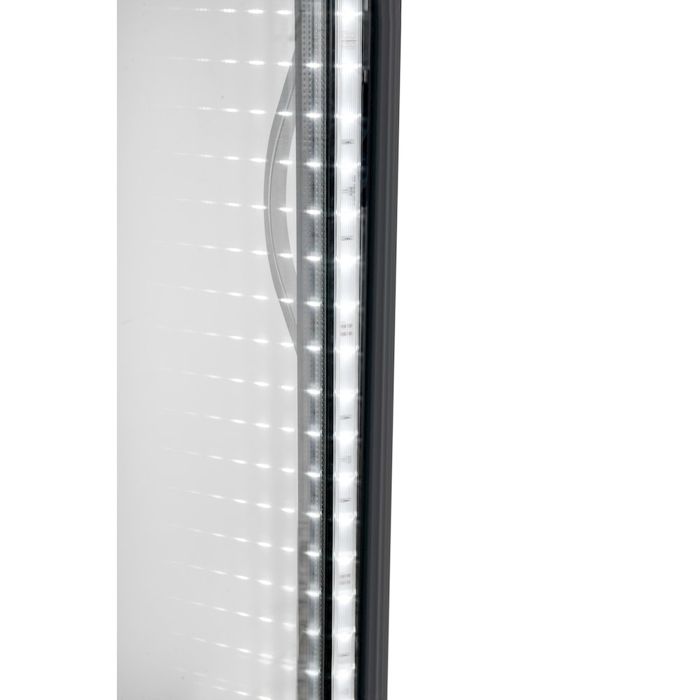 54 in. Two Glass Door Convertible Reach-In Refrigerator/Freezer. Picture 9