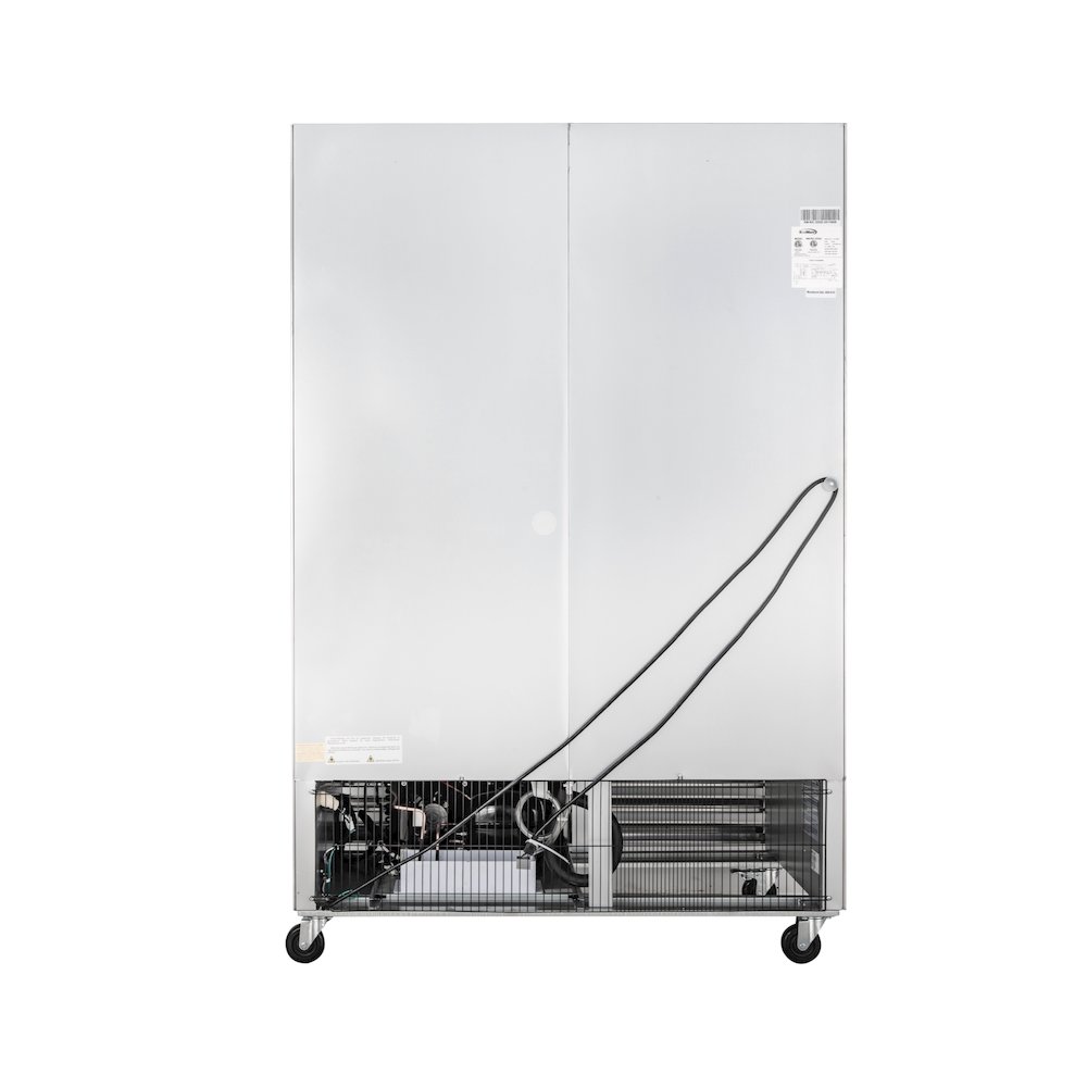 54 in. Two Glass Door Convertible Reach-In Refrigerator/Freezer. Picture 13