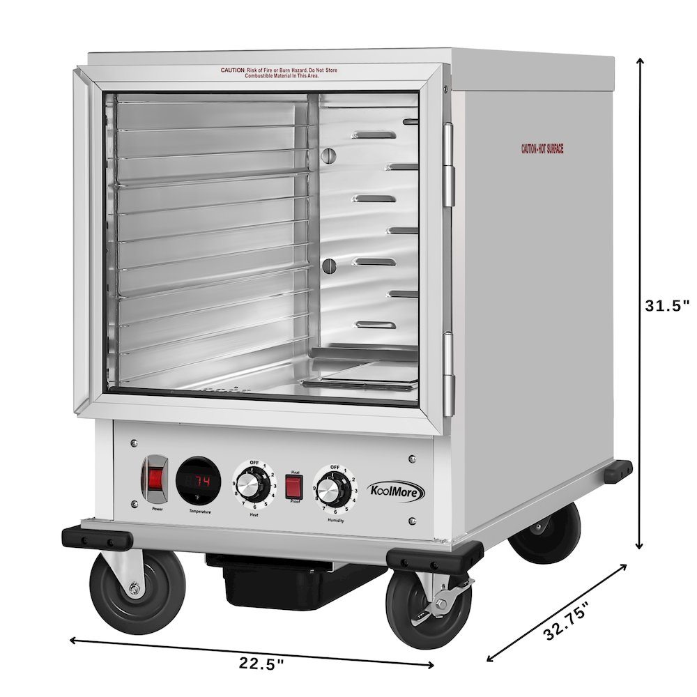 33 in. Insulated Half-Size Heated Holding Proofing Cabinet. Picture 1