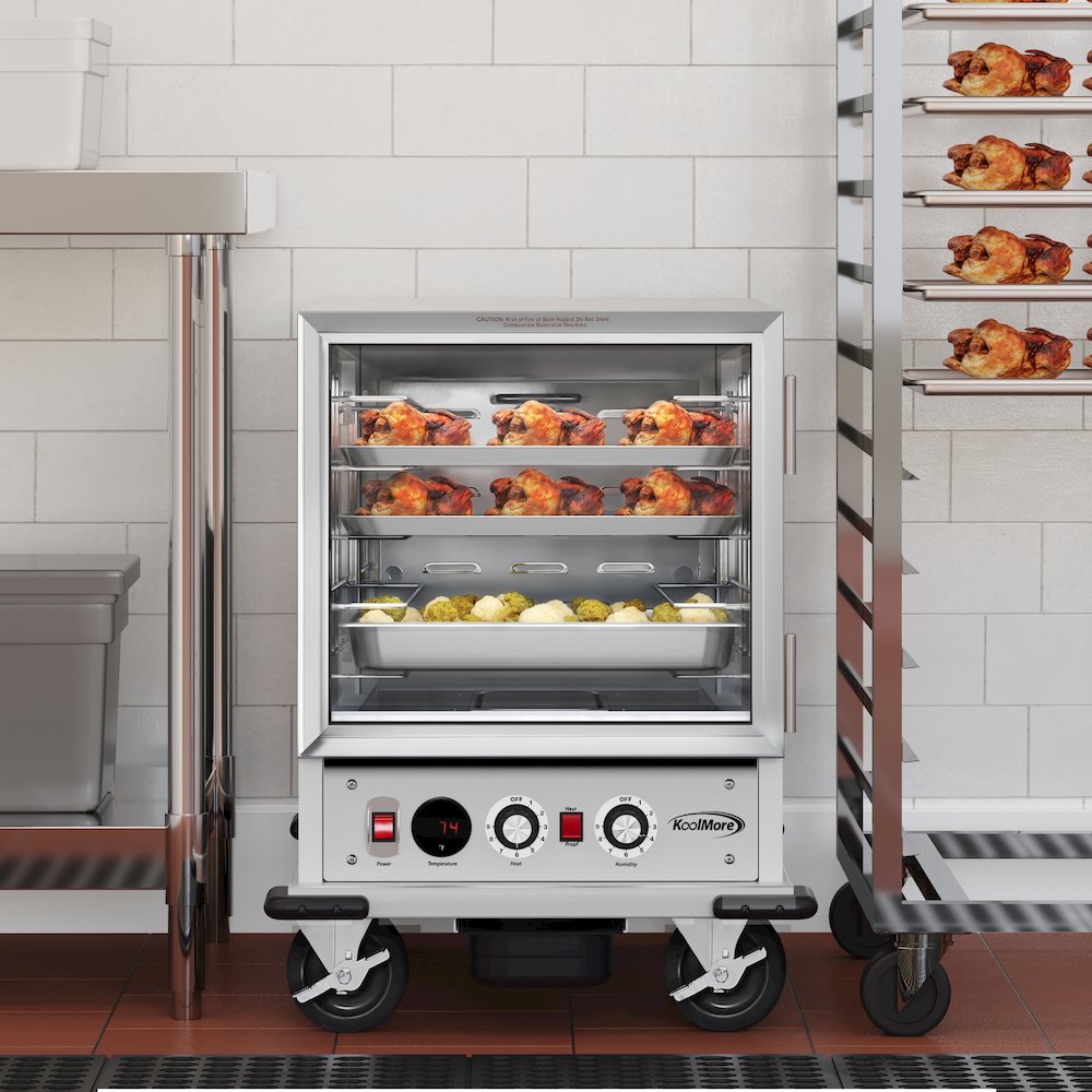 33 in. Half Size Non-Insulated 5-Pan Holding Cabinet. Picture 2