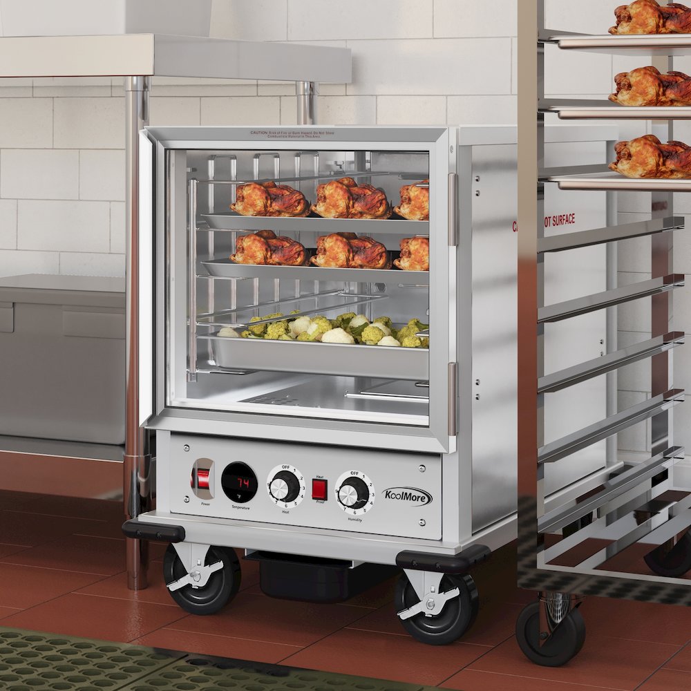 33 in. Half Size Non-Insulated 5-Pan Holding Cabinet. Picture 4
