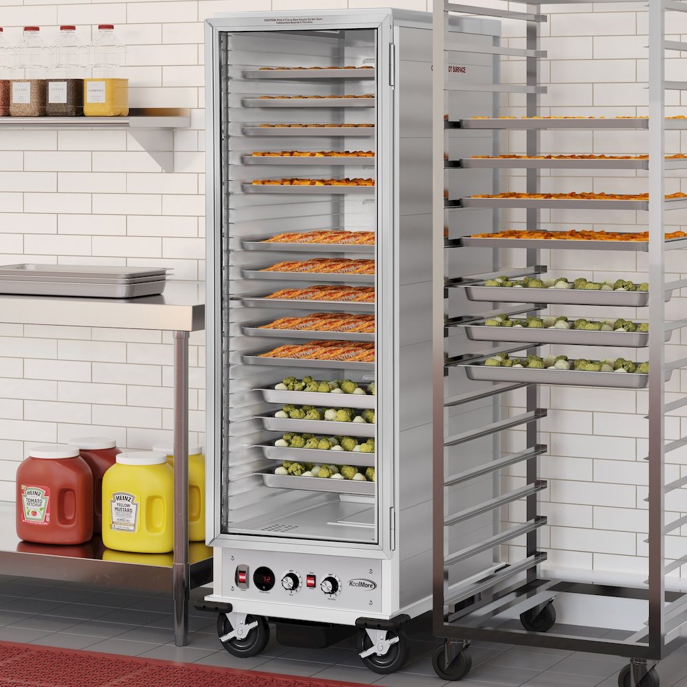 33 in. Non-Insulated Glass Door Heated Holding/Proofing Cabinet. Picture 4