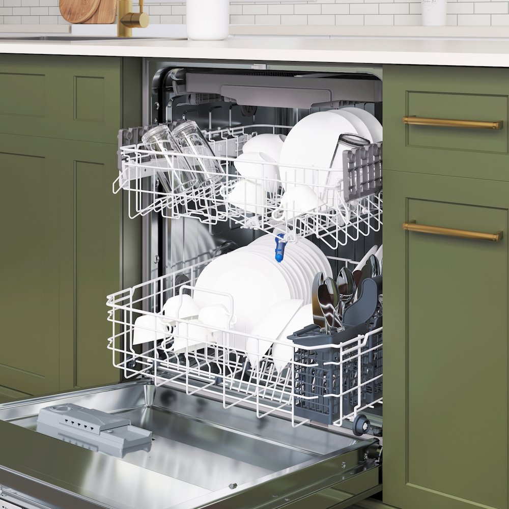 24 in. Panel Ready 14 Place Settings 45 DB Dishwasher in Stainless-Steel. Picture 7