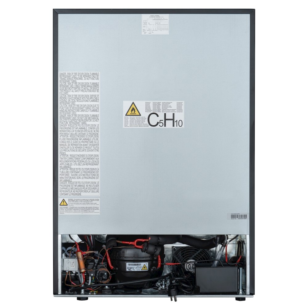 KoolMore Reserve 24 in. French Door Dual Zone Panel Ready Under-Counter Cooler. Picture 12