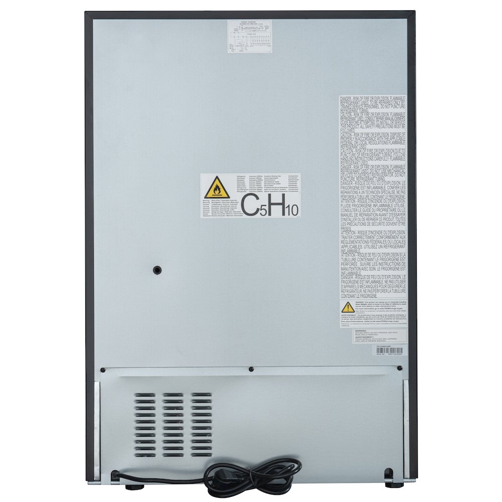 KoolMore Reserve 24 in. Under-Counter Panel Ready Dual Zone Built-in Wine Cooler. Picture 12