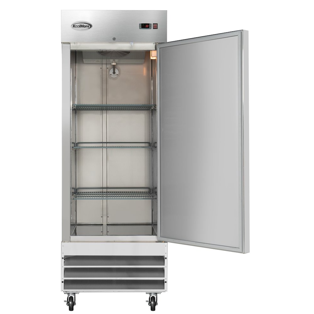 29 in. One Door Commercial Reach-in Refrigerator, 23 cu. ft. in Stainless-Steel. Picture 5