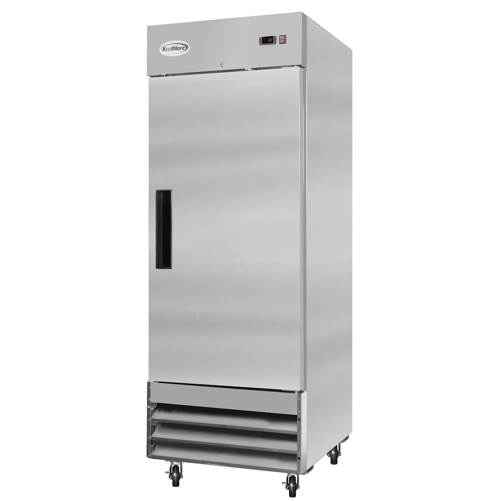 29 in. One Door Commercial Reach-in Refrigerator, 23 cu. ft. in Stainless-Steel. Picture 8