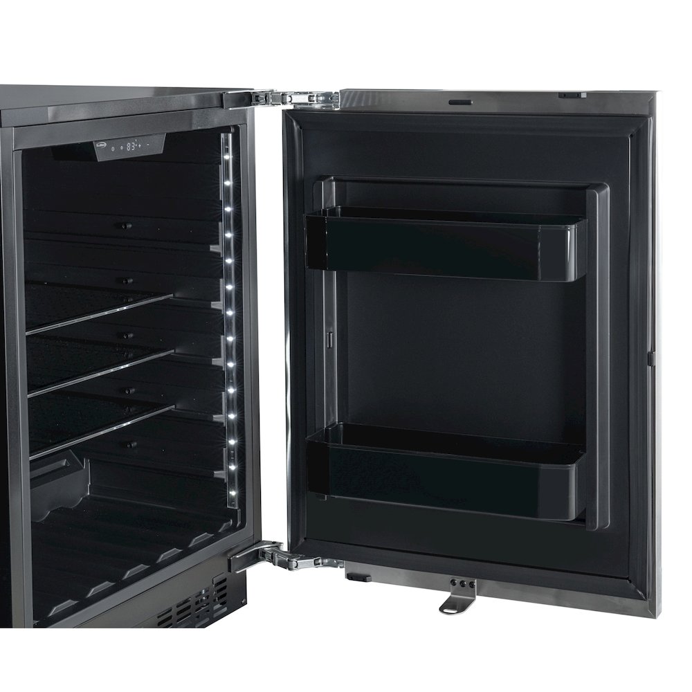 24 in. Panel Ready Compact Refrigerator, 5 cu. ft. in Black. Picture 10