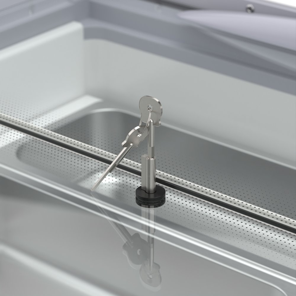 26 in. Gelato Dipping Cabinet Display Freezer with Sliding Glass Door, 6 Cu. Ft.. Picture 9