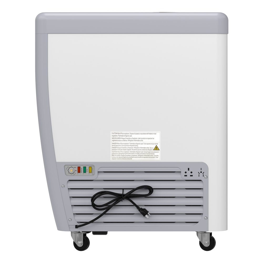 26 in. Gelato Dipping Cabinet Display Freezer with Sliding Glass Door, 6 Cu. Ft.. Picture 7