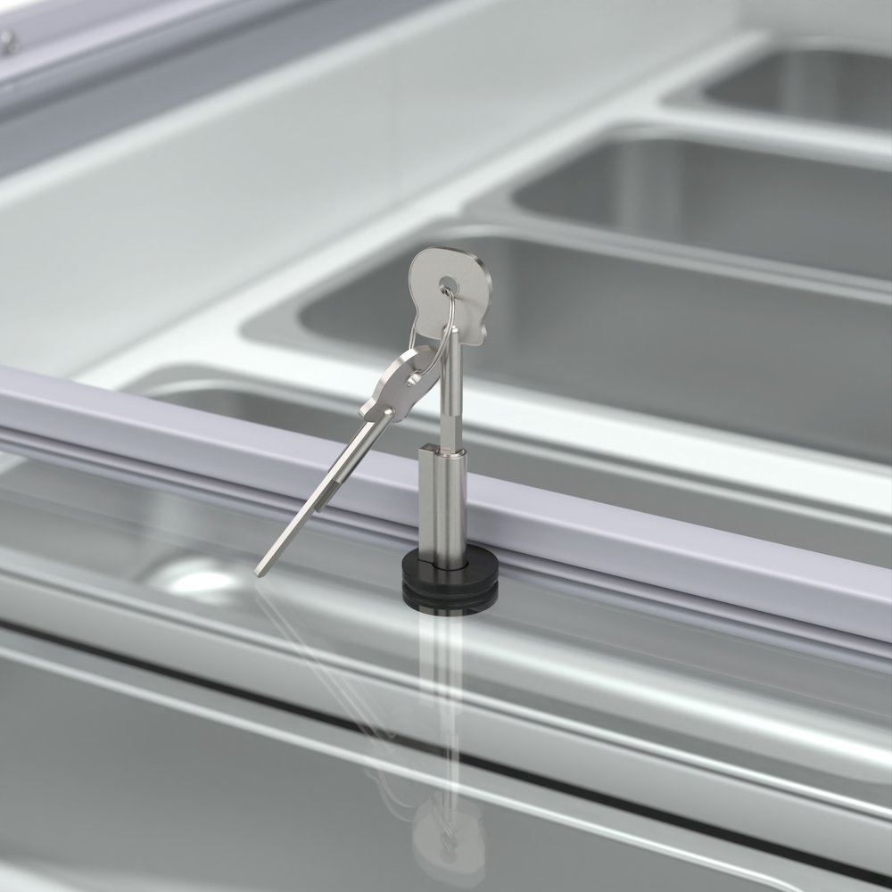 70 in. Gelato Dipping Cabinet Display Freezer. Picture 10