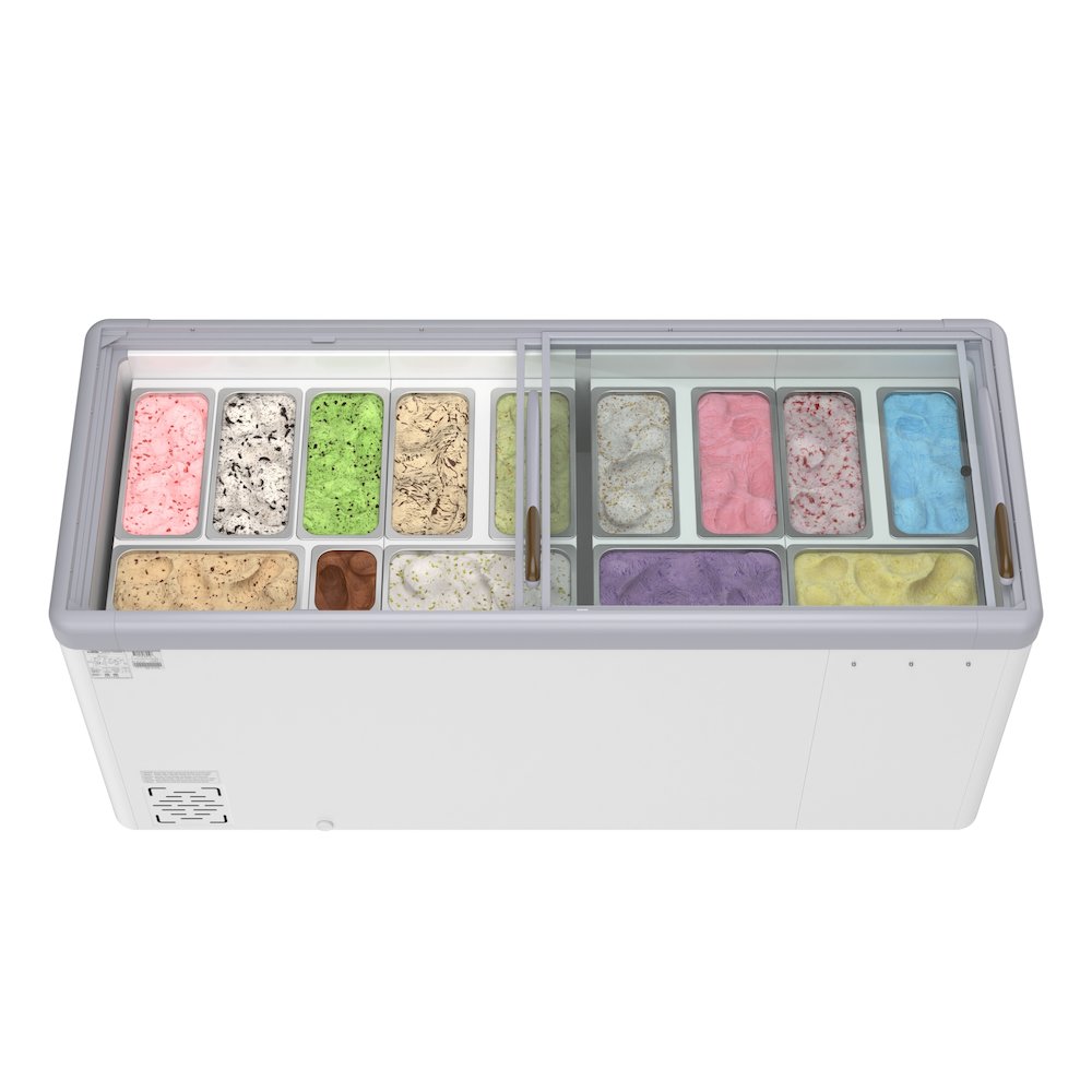 70 in. Gelato Dipping Cabinet Display Freezer. Picture 2
