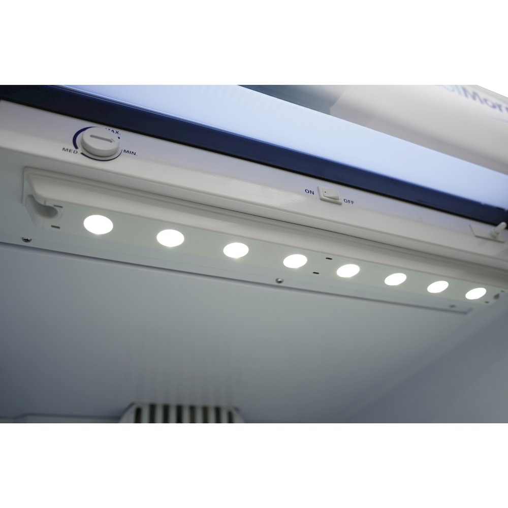 26 in. Commercial Merchandiser Refrigerator with LED Lights, 15 Cu. Ft. in Black. Picture 9