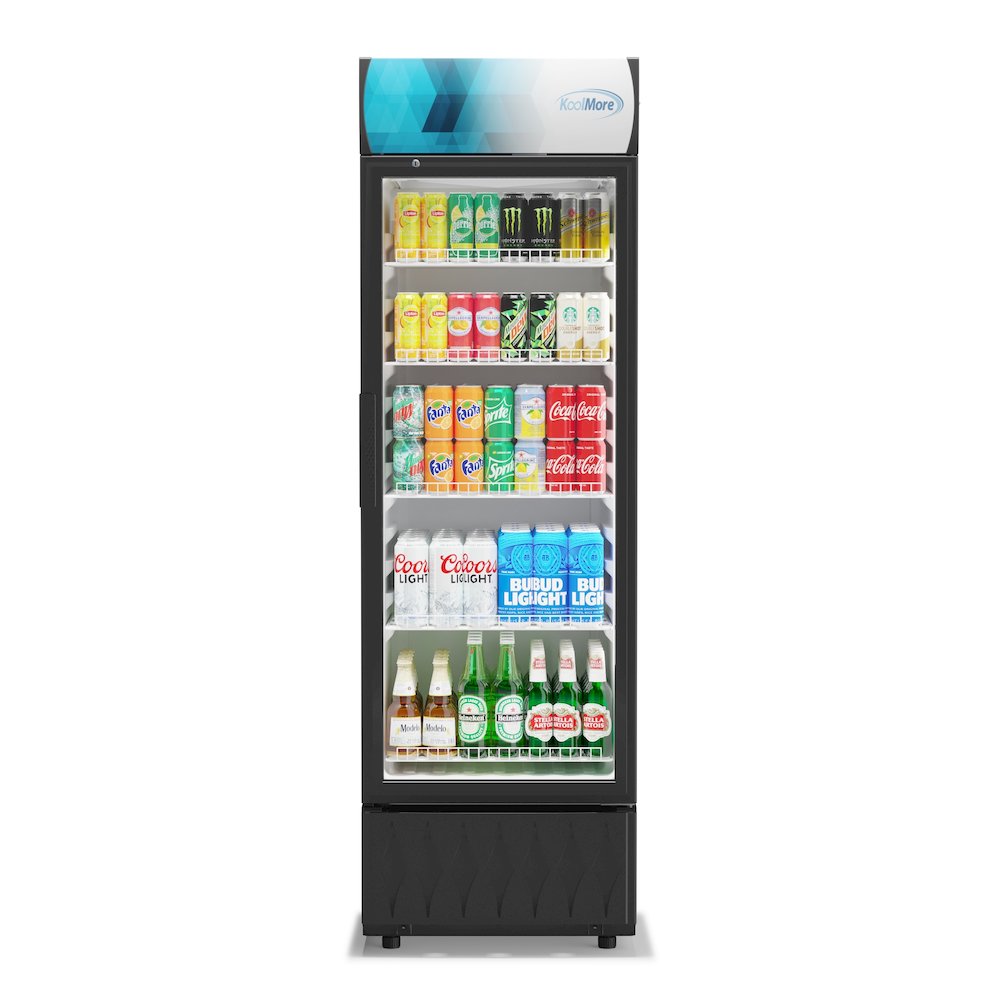 22 in. One-Door Merchandiser Refrigerator - 9 Cu. Ft.. Picture 3