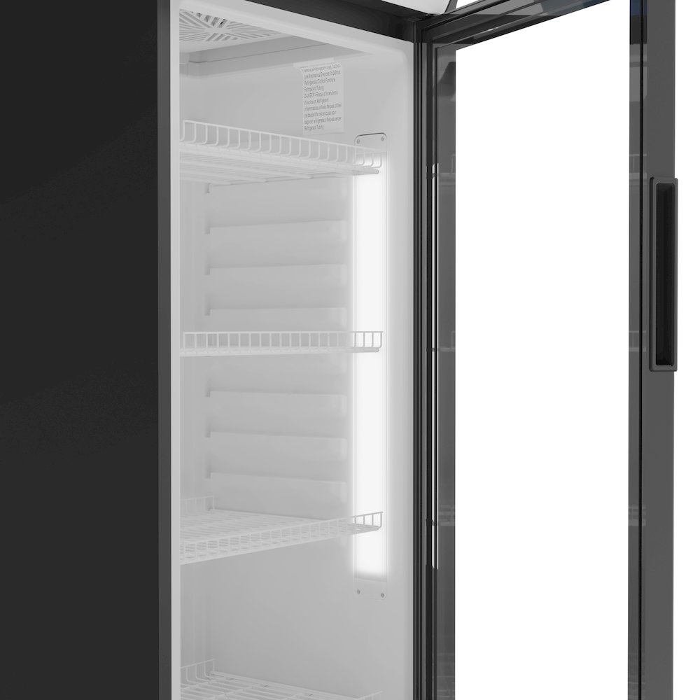 22 in. One-Door Merchandiser Refrigerator - 9 Cu. Ft.. Picture 6