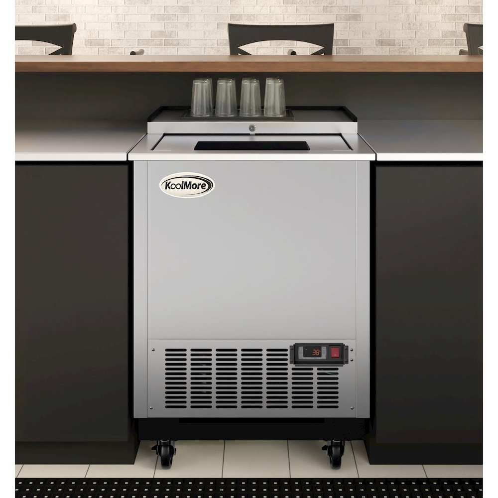 25 in. Commercial Glass Froster in Stainless Steel, ETL Listed, 5 cu. ft.. Picture 4