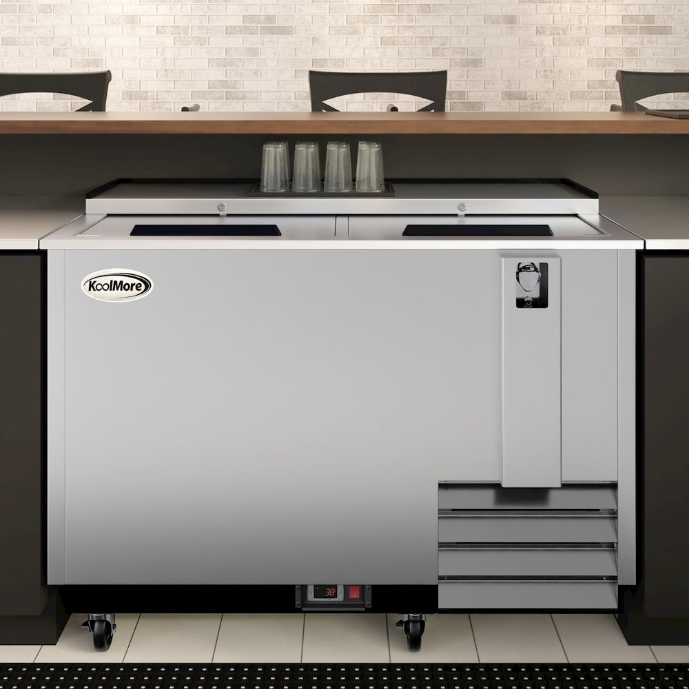 50 in. Commercial Glass Froster in Stainless Steel, ETL Listed, 14 cu. ft.. Picture 4