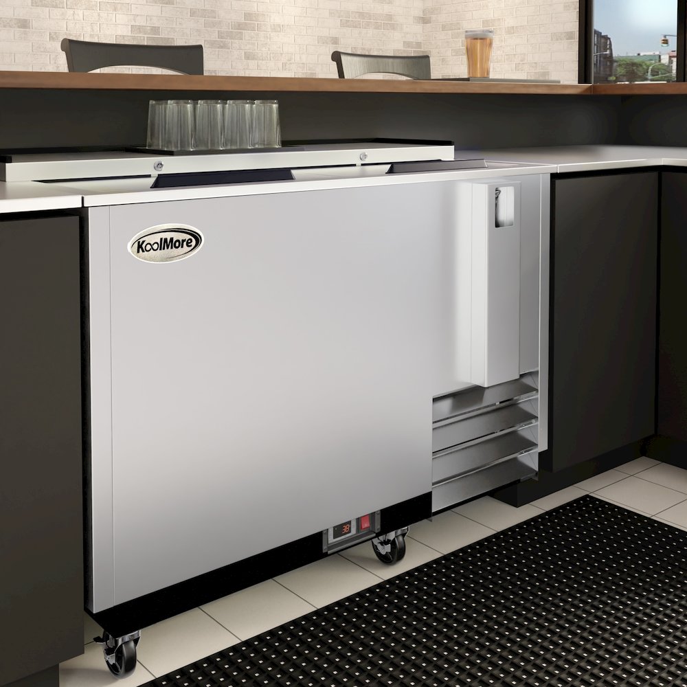 50 in. Commercial Glass Froster in Stainless Steel, ETL Listed, 14 cu. ft.. Picture 5