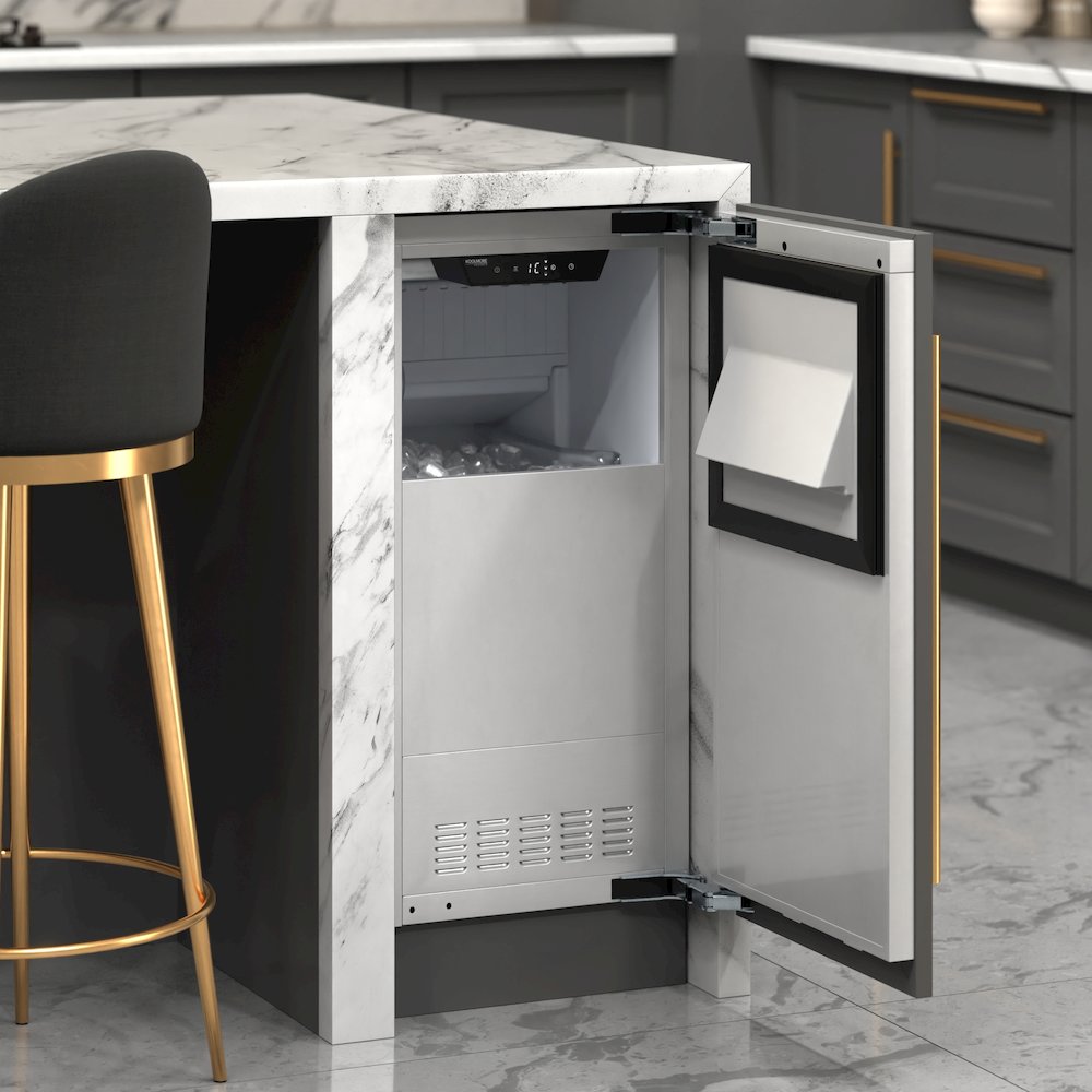 KoolMore Reserve 15 in. Residential Panel Ready Ice Maker 57 lbs/24hr. Picture 7