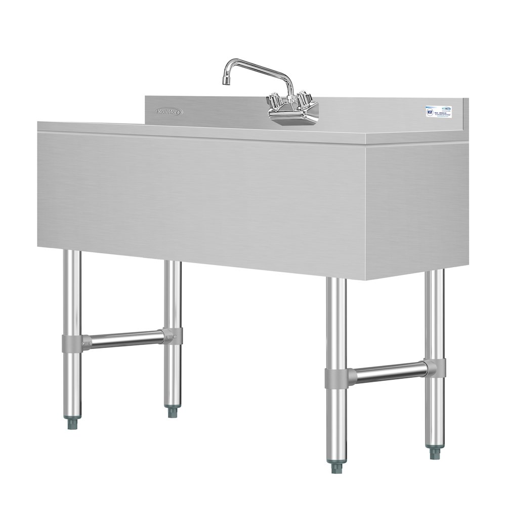 38 in. Three-Compartment Bar Sink. Picture 6