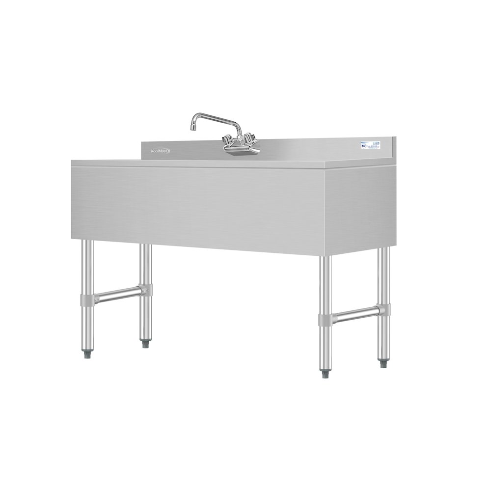 48 in. Three-Compartment Under-Bar Sink. Picture 6