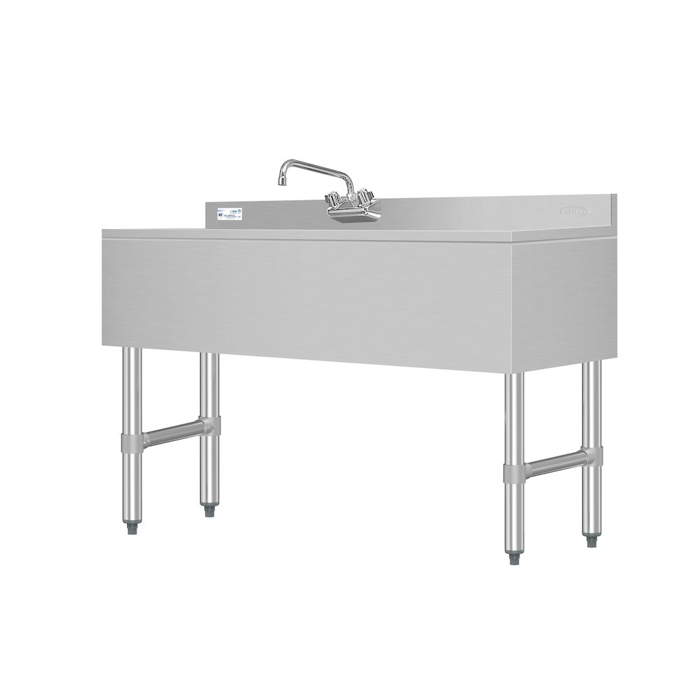 48 in. Three-Compartment Under-Bar Sink. Picture 6