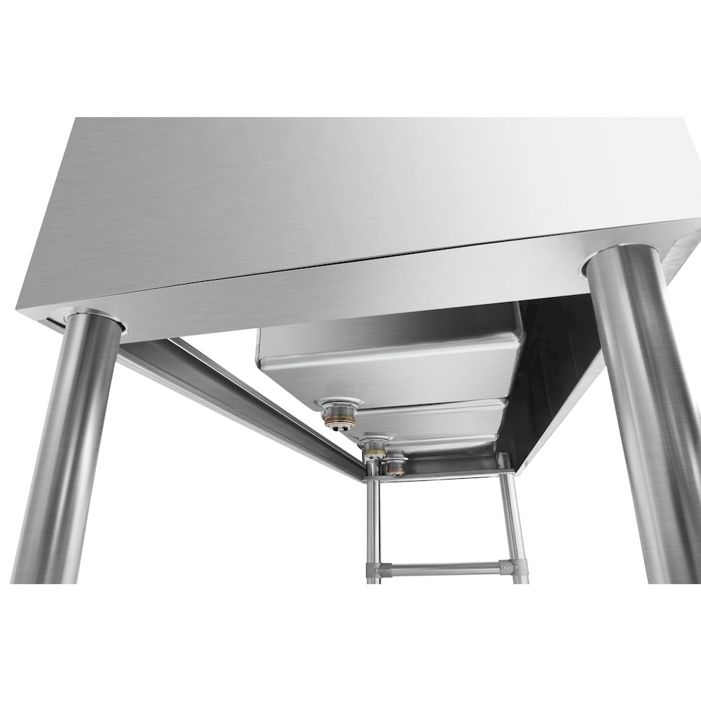 48 in. Three-Compartment Under-Bar Sink. Picture 10