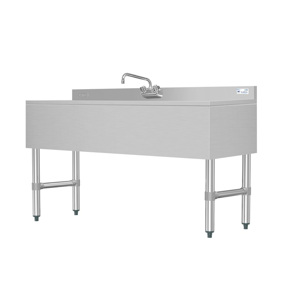 60 in. Three-Compartment Bar-Sink. Picture 6