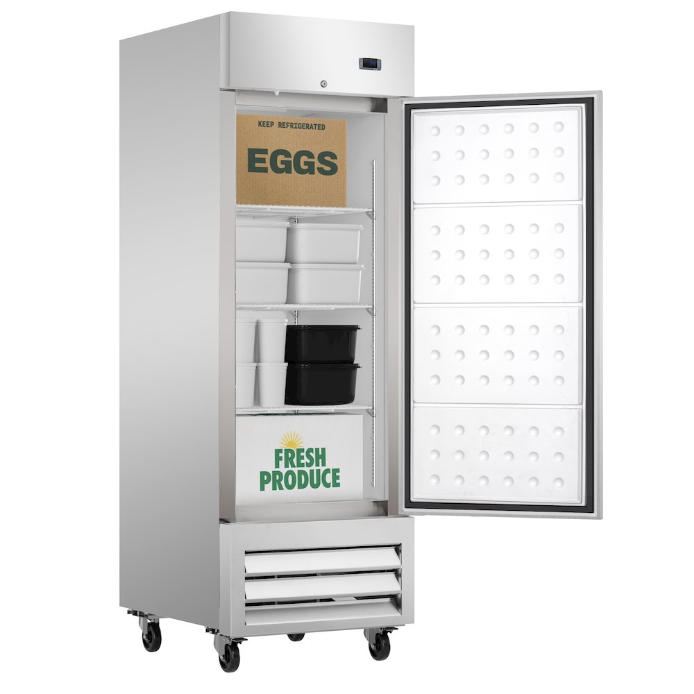 27 in. One Door Convertible Refrigerator/Freezer. Picture 2