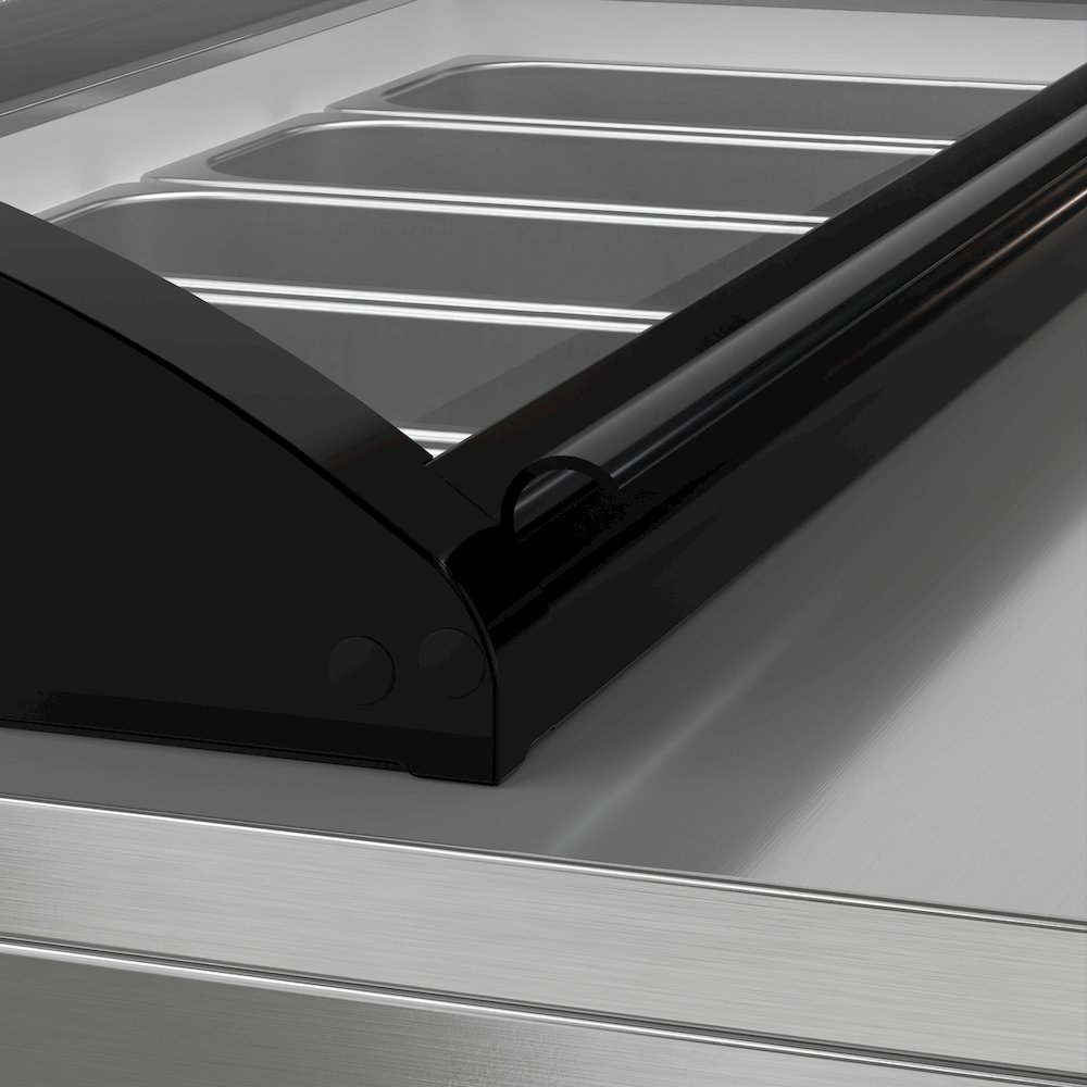 45 in. 6-Pan Countertop Ice Cream Display Freezer. Picture 9